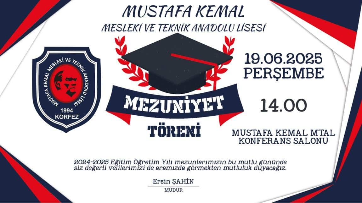 Mezuniyet Törenimize Davetlisiniz!