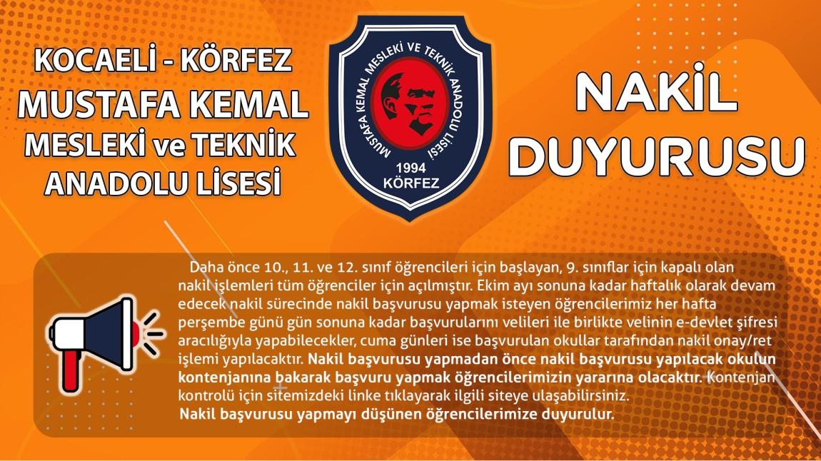 Nakil Duyurusu